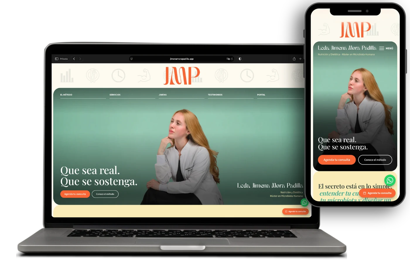 Jimena laptop mockup